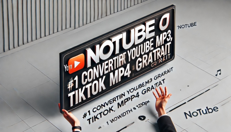 Notube - Convertisseur YouTube MP3, Tiktok MP4 Gratuit